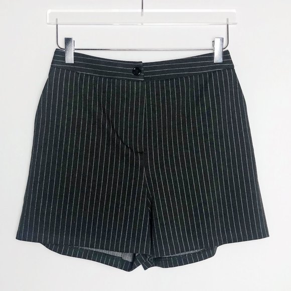 Imperial Pants - Imperial | Black & White Pinstripe Shorts NWT